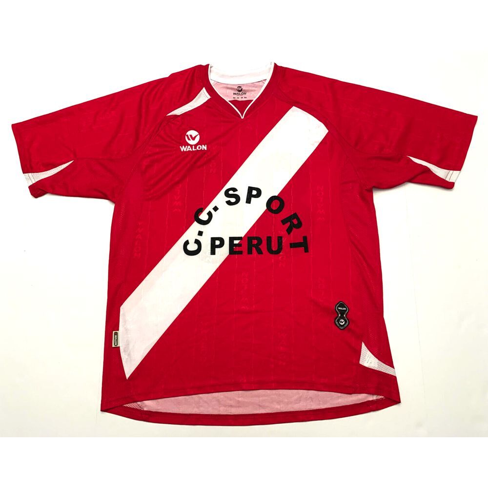 Peru National Soccer Team Jersey Mens L Walon FIFA World Cup Football Futbol